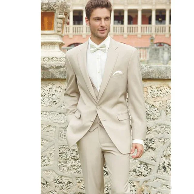 2020 пляжные льняные костюмы Индивидуальные свадебные для мужчин лучшая мужская