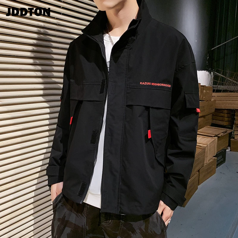 Куртка JDDTON мужская повседневная бейсбольная форма верхняя одежда ветровка
