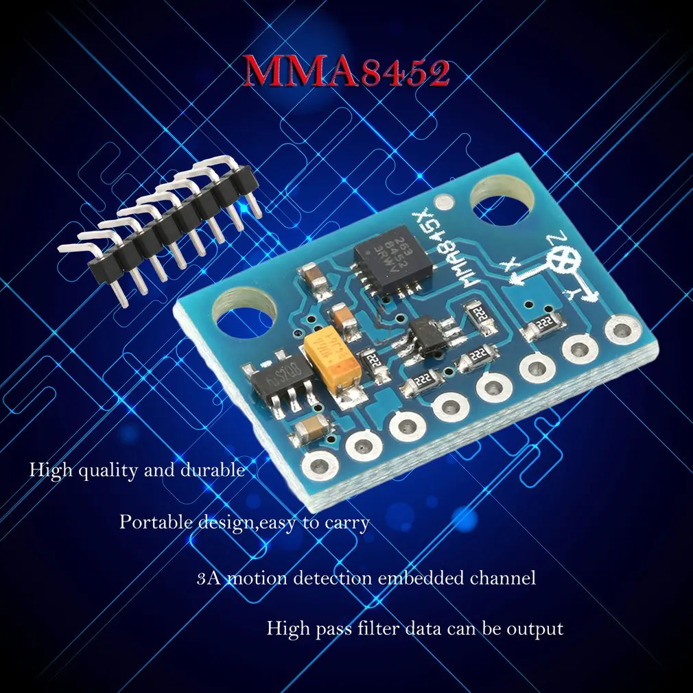 MMA8451 Цифровой Трехосевой акселератор модуль датчика акселерометра Высокоточный