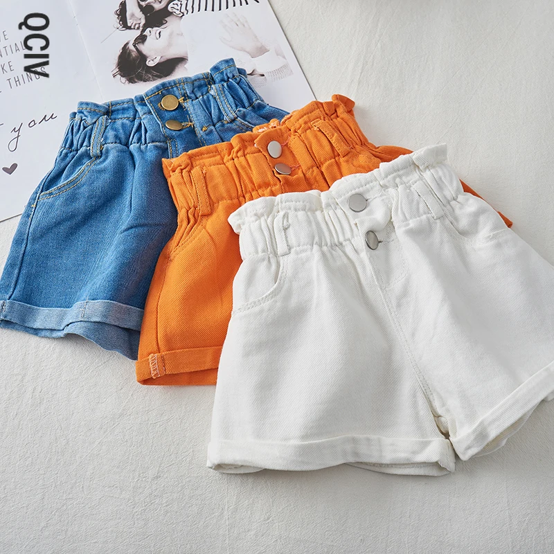 

Girl Summer Kids Children Fashion Hot Jeans Denim Shorts Three Colors