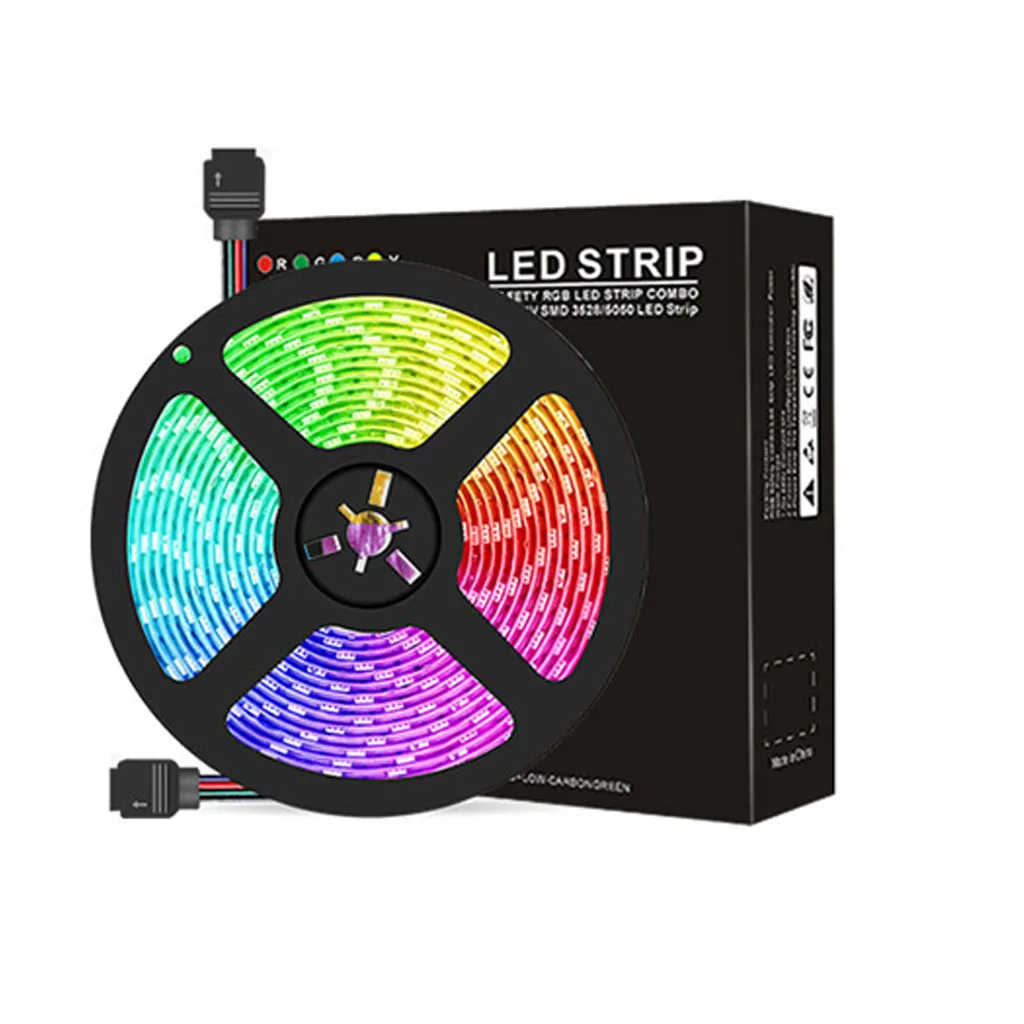 Светодиодная лента RGB водонепроницаемая WIFI 60 клавиш с ИК-пультом ДУ Bluetooth