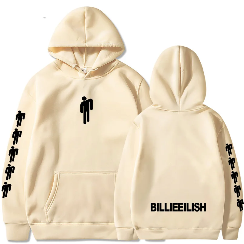 Billie Eilish, модные толстовки с принтом для мужчин/женщин, толстовки с капюшоном и длинным рукавом,, повседневные трендовые уличные толстовки