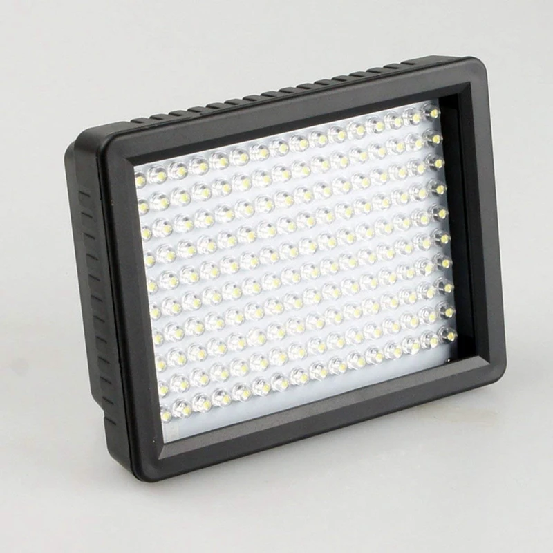 Топ 160 светодиодный светильник для видео портативная камера фото Панель с