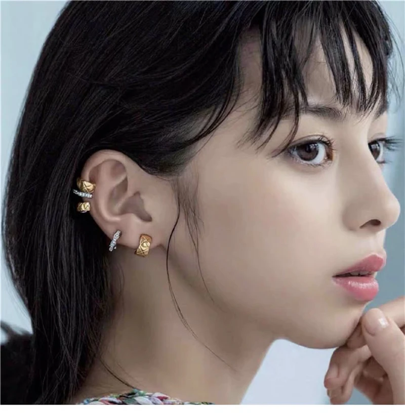 FFLACELL 2019 Новые Элегантные Асимметричные мозаичный Циркон контрастного цвета в