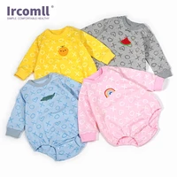 ircomll new high quality boys girls clothes for babies o neck long sleeves casual bodysuit for newborn jumpsuit baby costume