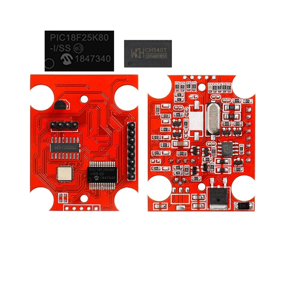 Автомобильный диагностический сканер ELM327 V1.5 USB переключатель PIC18F25K80 FTDI / CH340 HS CAN/MS