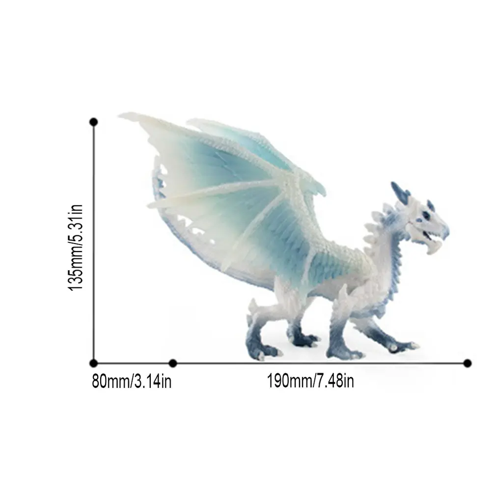 

Large Fiery Dragons Figure Toy Set Educational Simulated Dinosaur Model Dinosaur Toy Simulation Toy Dinosaur Collection Model