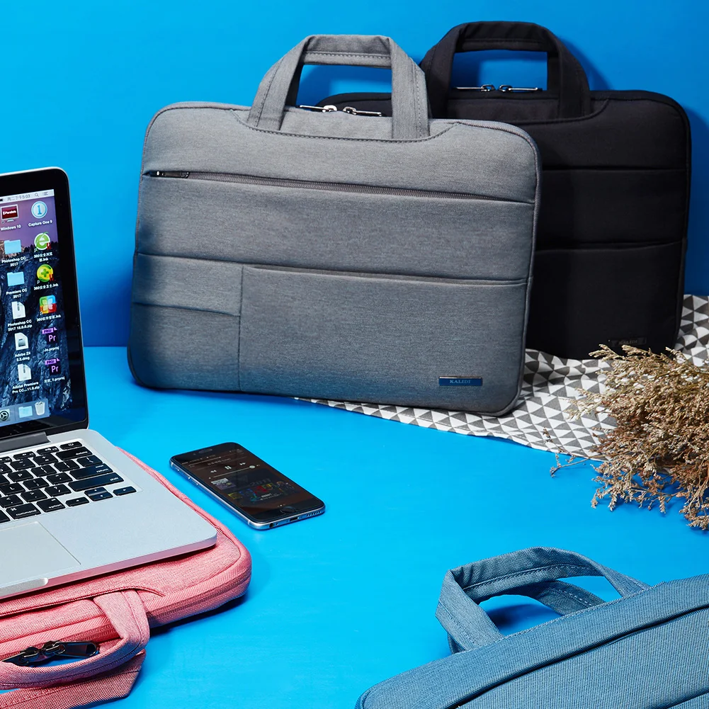 Сумка KALIDI для ноутбука 13,3 14 15 15,6 дюймов Сумка для ноутбука Macbook Air Pro 11 13 15 Dell Asus hp acer чехол для ноутбука водонепроницаемый