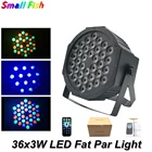 36 шт. светодиодный Par Светильник 3 Вт RGB Хрустальный волшебный шар лампа DMX сценический светильник дискотечный вечерние светильник мини диджейский сад парк Рождественский светильник