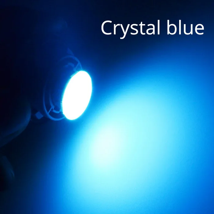 Crystal Blue 10X Белый Красный Синий Cob 12Smd 1156 BA15S 1157 BAY15D DC 12v вниз лампа RV прицеп грузовик светильник парковка Авто резервная лампа светодиодный светильник - Испускаемый цвет: Crystal Blue