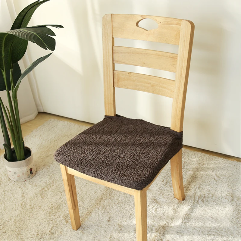 

Computer Chair Cover Household Elastic Universal Office Cover Modern Simplicity Solid Color Dining Table Chair Cover