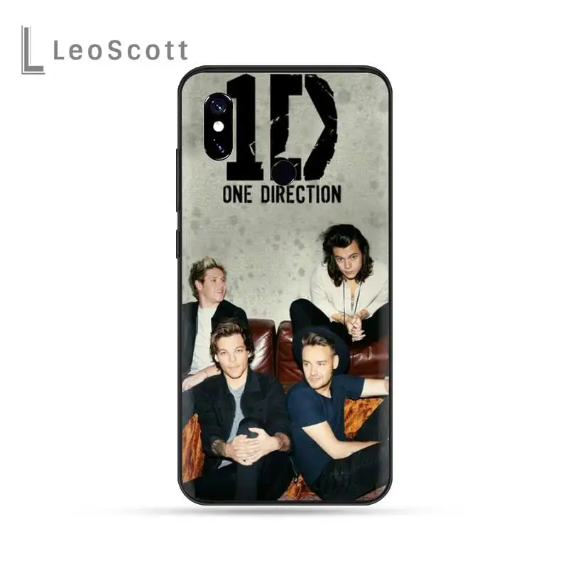 

singer One Direction band Phone Case For Xiaomi Redmi 4x 5 plus 6A 7 7A 8 mi8 8lite 9 note 4 5 7 8 pro