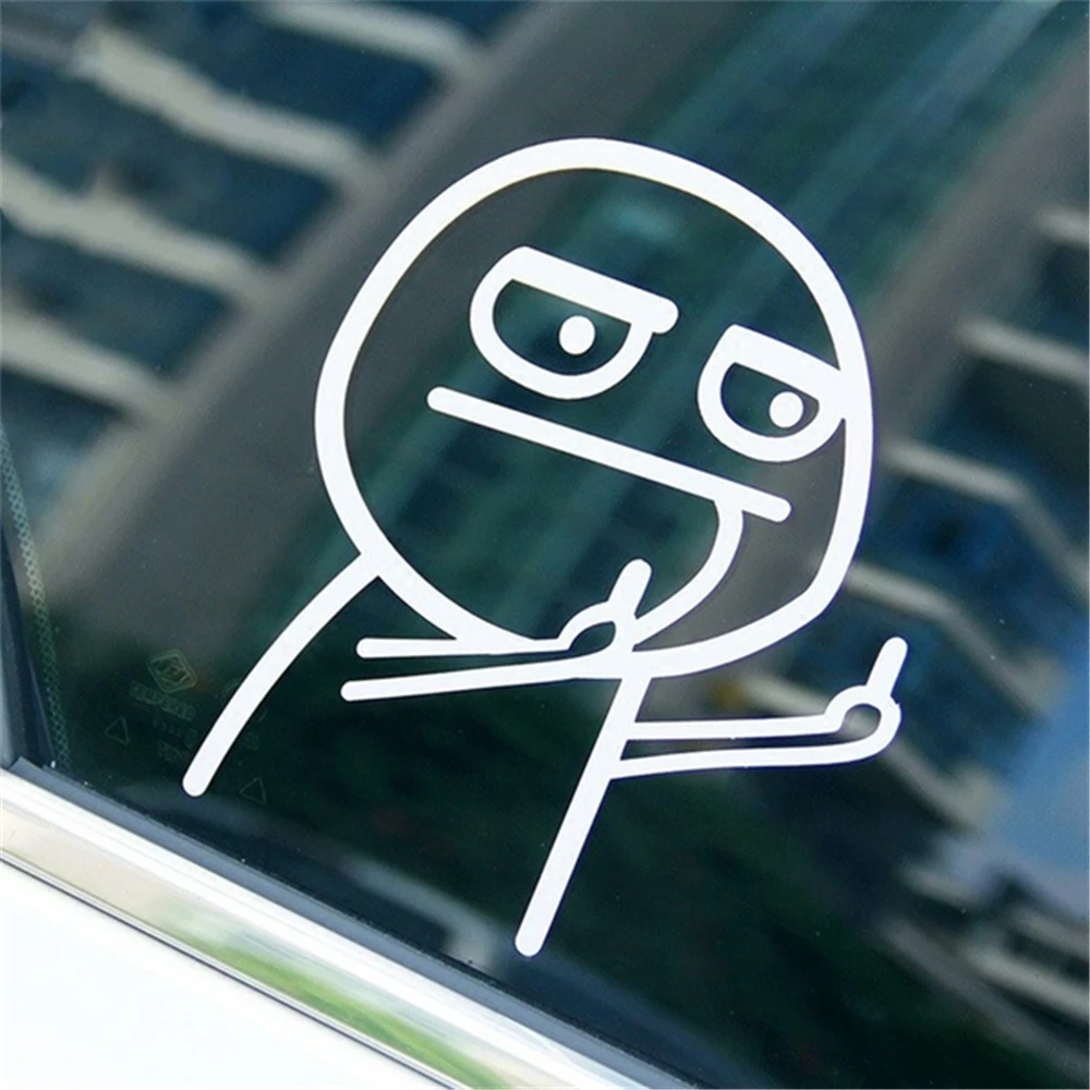 

Funny Car Sticker Pull Fuel Tank Pointer Reflective Vinyl Sticker Decal Wholesale Despise High Beam Car Modified Side Sticker