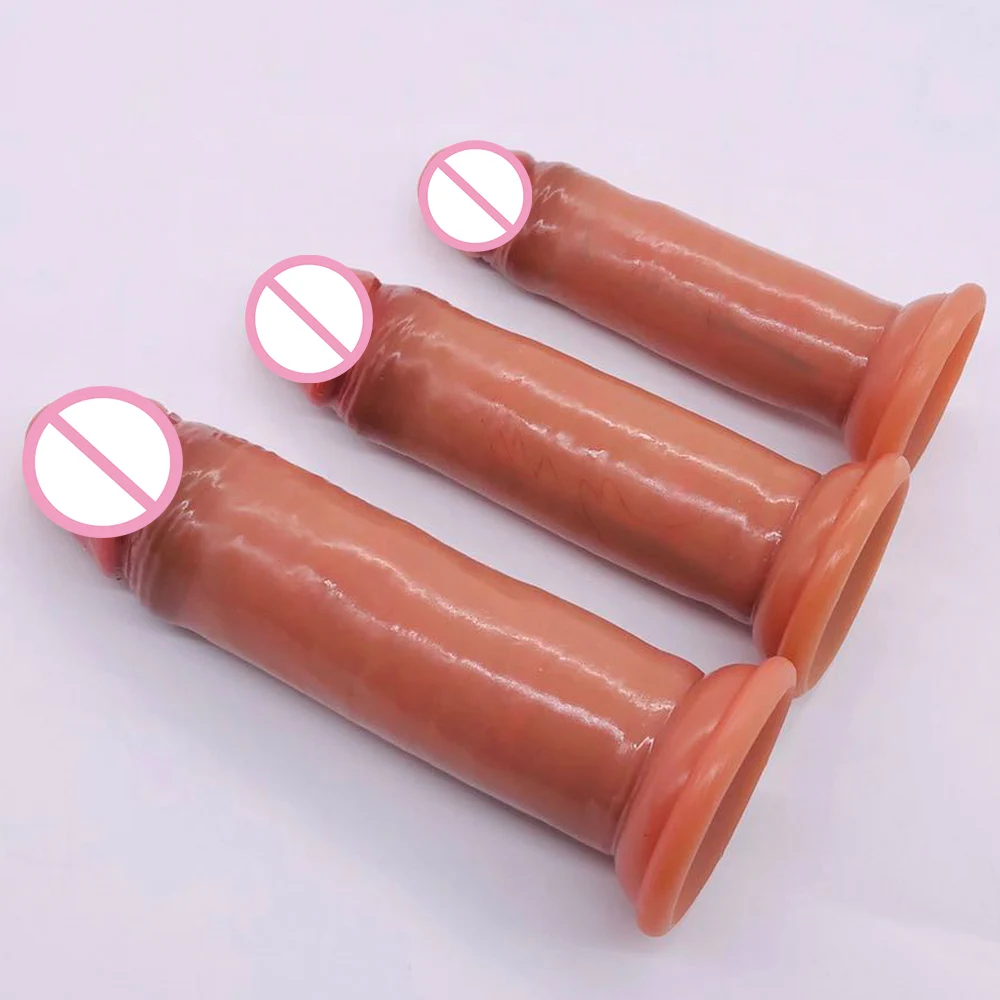 Огромный пенис страпон женский фаллоимитатор силиконовый реалистичный с