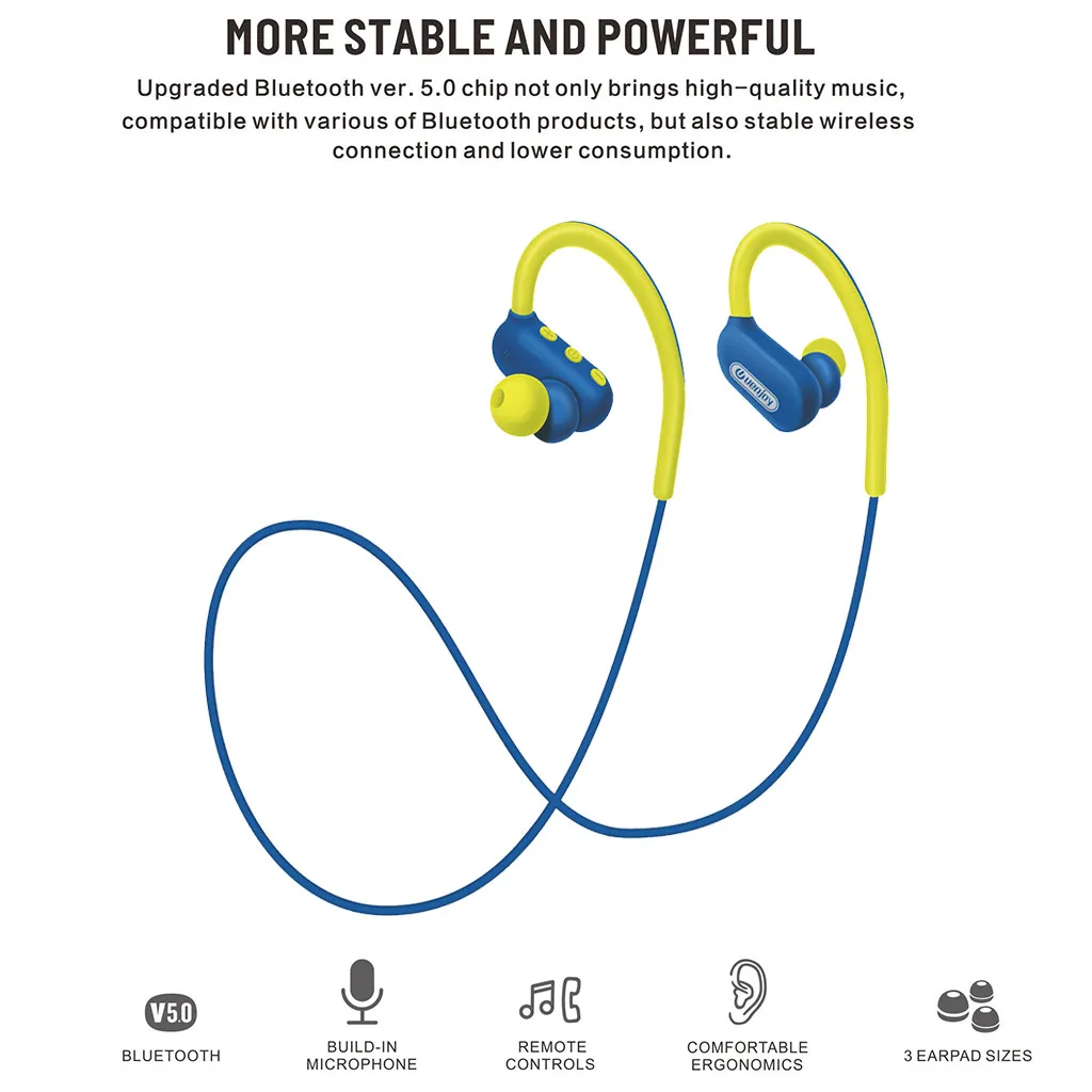 2019 Висячие наушники с проводным контролем в ушах хорошее качество звука #