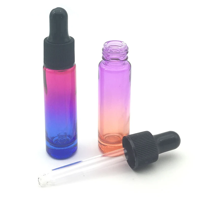 100pcs X 10ml Thick Glass Pipette Bottle with Pure Dropper Mini Tubes Perfume Sample Essential Oil Vial | Красота и здоровье