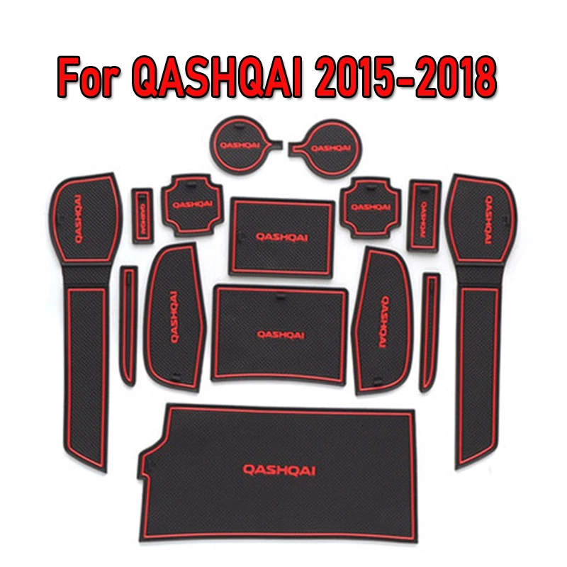 Резиновый дверной коврик для Nissan Qashqai J11 J10 2021 2020 2019 2018 2017 08-15 |