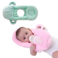 2019 creative baby care kit infant baby feeding hand free nursing pillow baby bottle rack cushion with bottle holder bag