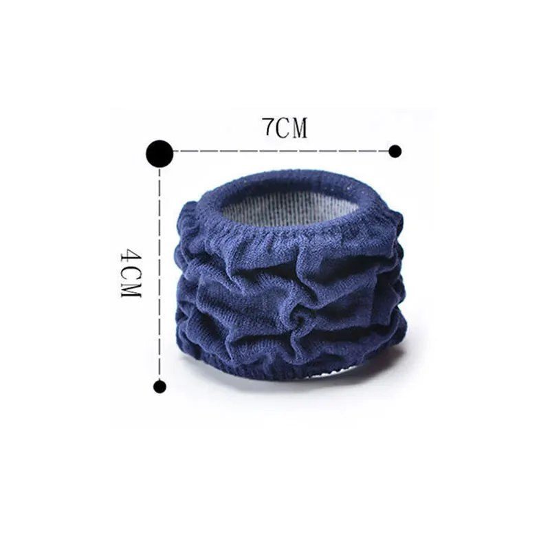 

3PCS Girls Solid Color Big Rubber Band Hair Band Ponytail Holder Headwear Elastic Hair Bands Girl Hair Accessories Ornaments