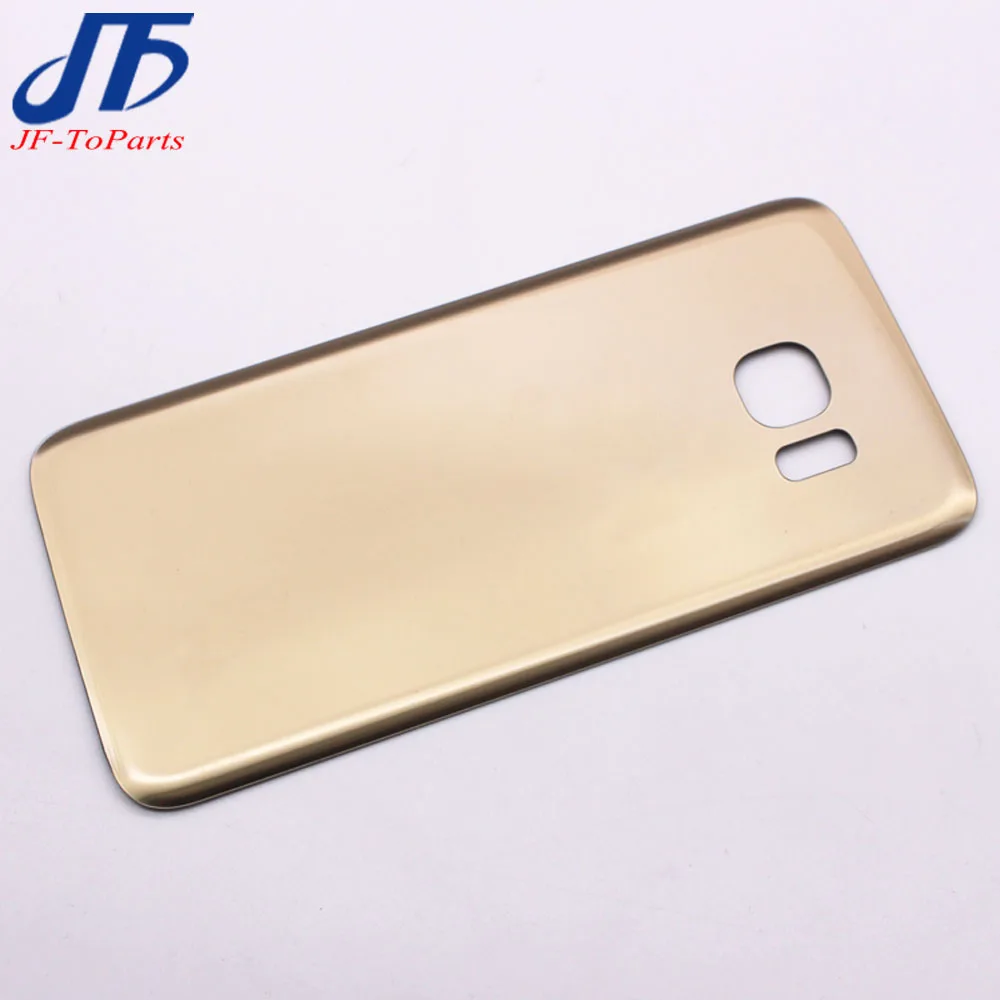 10 шт. Задняя стеклянная крышка Замена для samsung GALAXY S7 G930/S7 Edge G935 задняя крышка корпуса батарейного отсека задняя клейкая часть