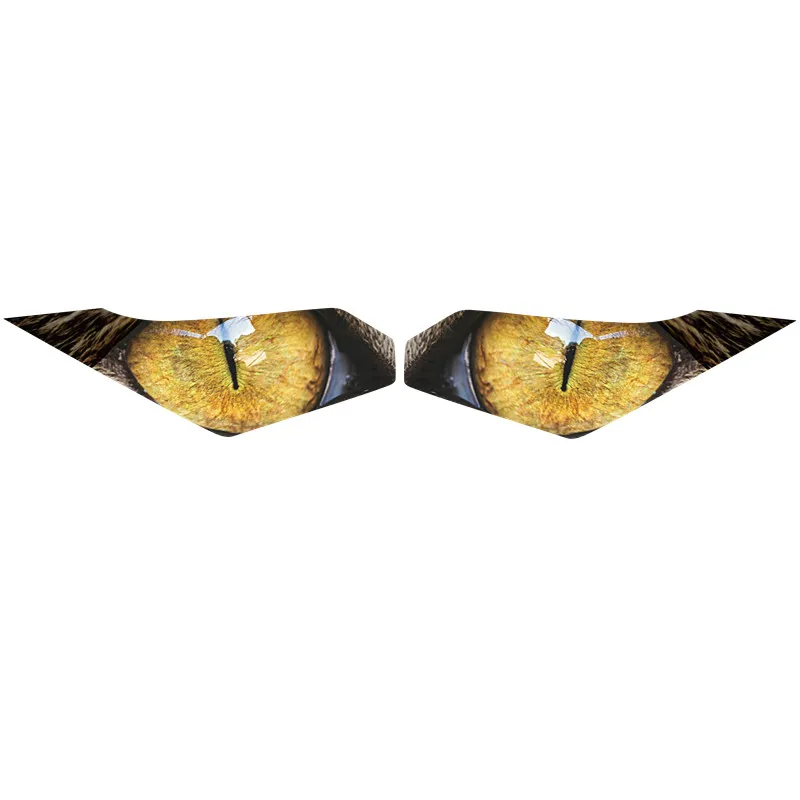 Аксессуары для мотоциклов наклейка на фару защита фар полупрозрачный чехол kawasaki