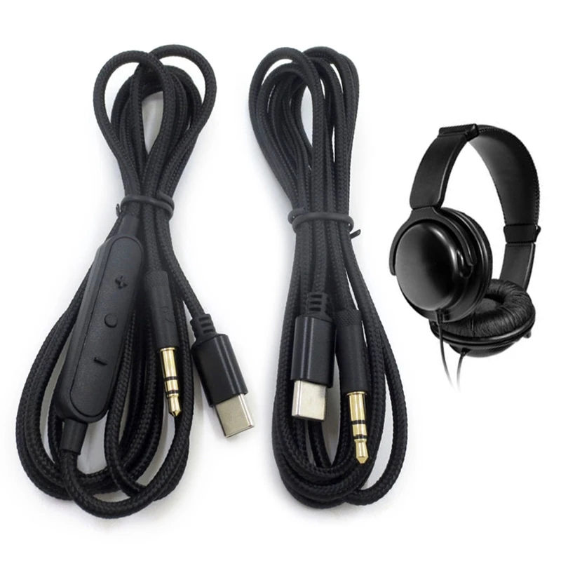 Кабель Aux с разъемом Type c на шнур 3 5 мм автомобильный адаптер для стереоколонок