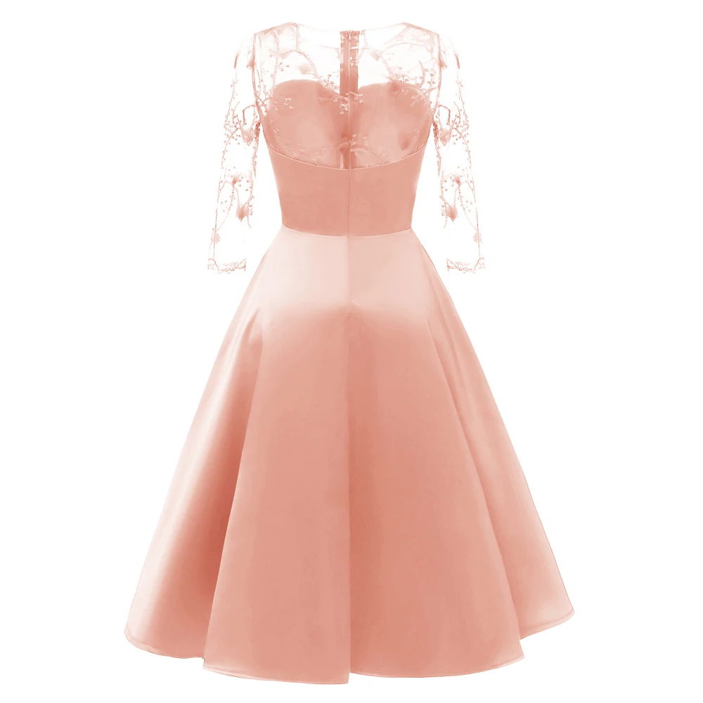 Женское атласное кружевное платье бордовое розовое винно красное миди с