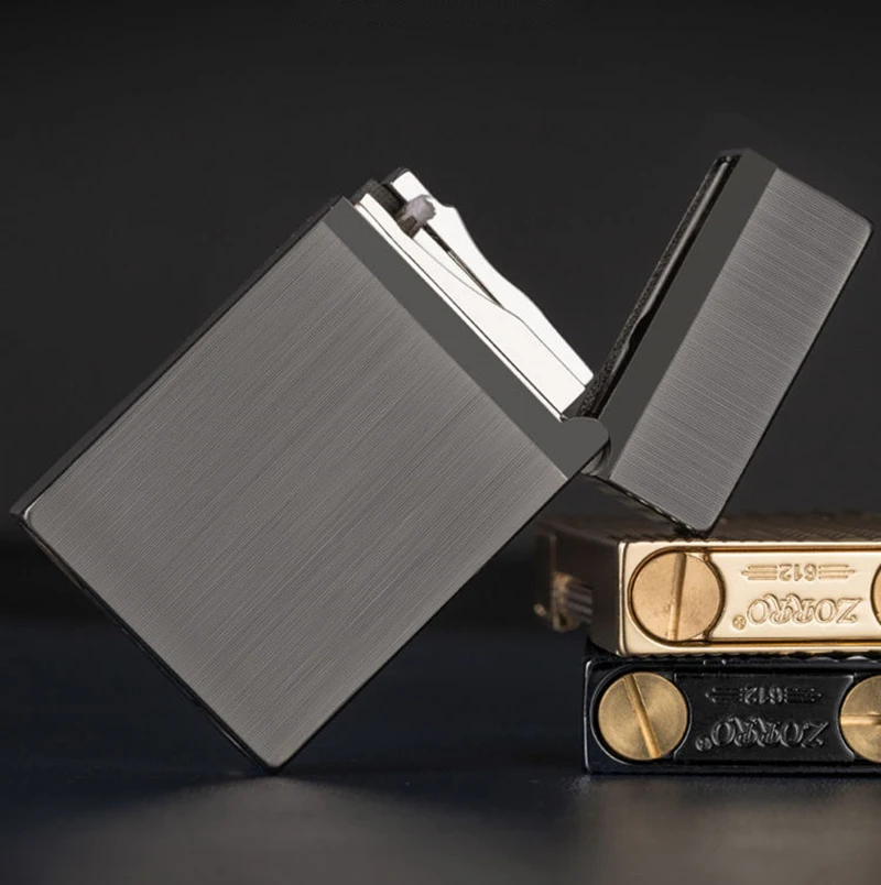Купить Новинка, оригинальная керосиновая Зажигалка Zorro с громким звуком, стальная проволока, бензиновый двигатель, курительная трубка, подарок для...