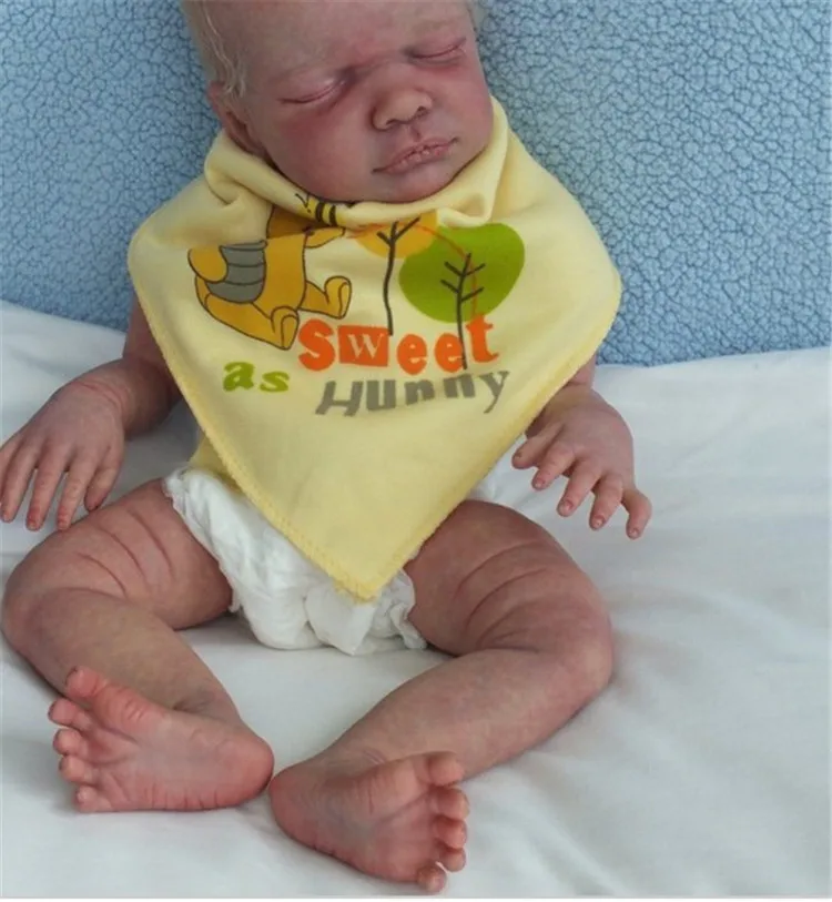 

Редкая твердая силиконовая форма для куклы, Мягкая Реалистичная кукла реборн, сделай сам, незаконченный набор реборн