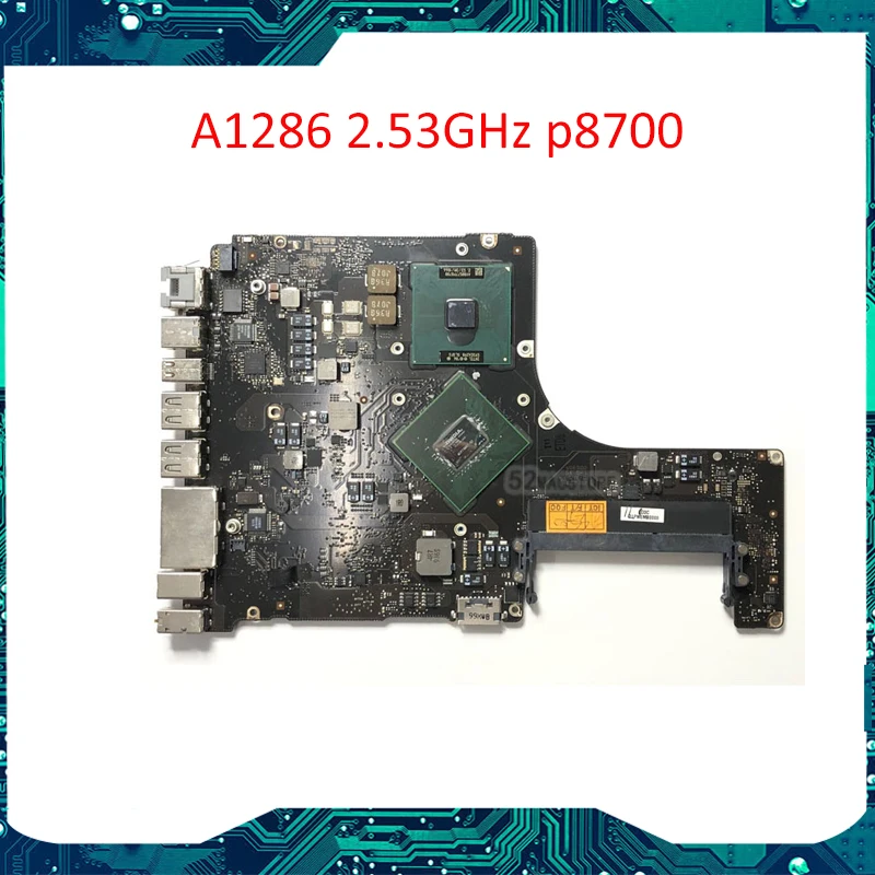 Материнская плата 661-5222 для Macbook Pro A1286 2009 MC118 2 53 ГГц p8700 820-2533-B материнская полностью