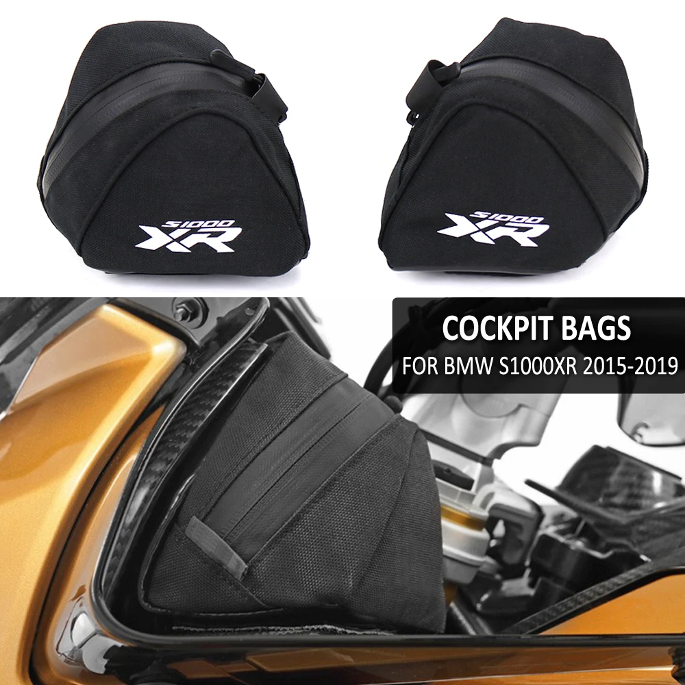 

Сумка для хранения мотоциклов, водонепроницаемая сумка с обтекателем, Боковая Сумка на лобовое стекло, сумки для кабины BMW S1000XR S 1000 XR 2015-2019