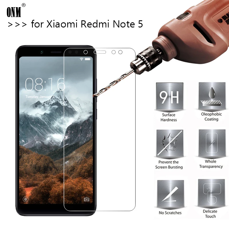 2 шт./лот 2.5D 0 26 мм 9H Премиум Закаленное стекло для Xiaomi Redmi Note 5 Защитная пленка