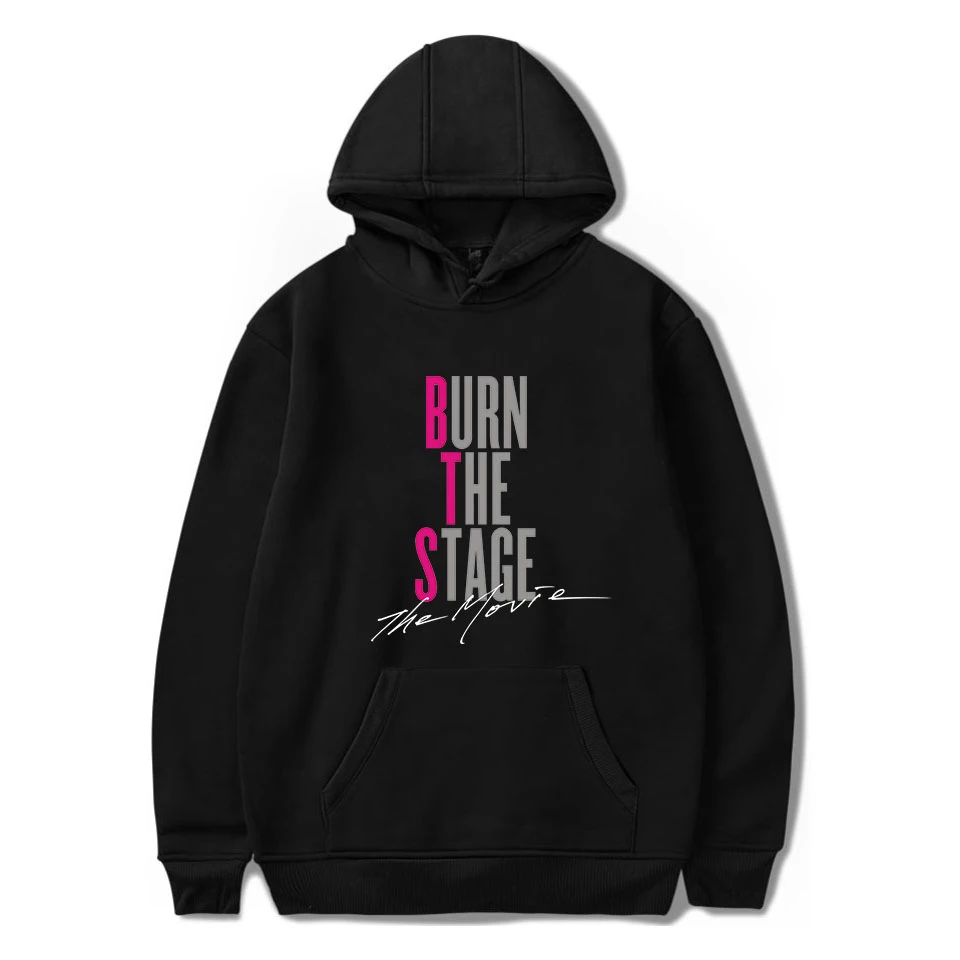 

Kpop Bangtan Boys Burn The Stage Concert Same Hoodies Autumn Winter Fleece Long Sleeve Hoodie Sweatshirt Streetwear Jacket Tops