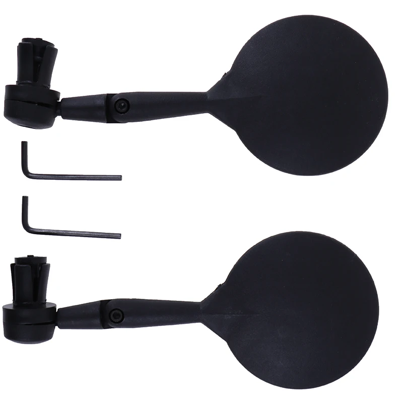 

Silicone Handle Bicycle Rearview Mirrors Wide-angle Convex Mirror Cycling