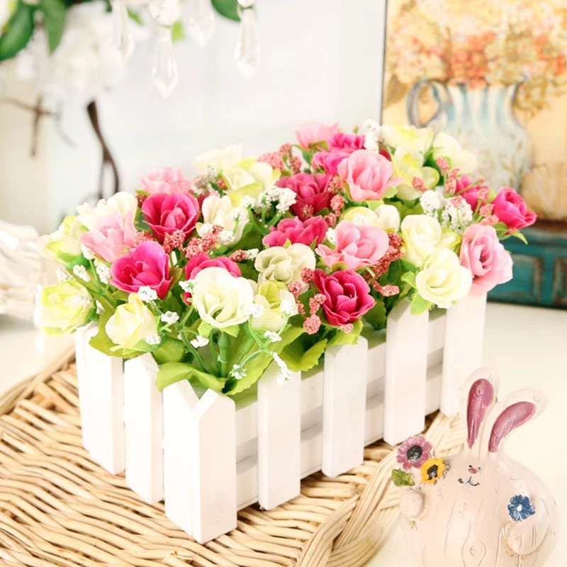 5 видов цветов искусственный цветок букет со звездой свадебное украшение ручной