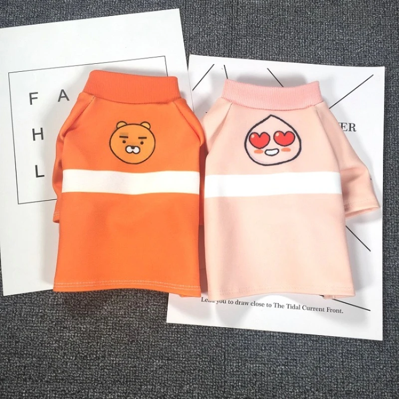 Осенне-зимняя одежда для домашних животных с капюшоном собак пальто