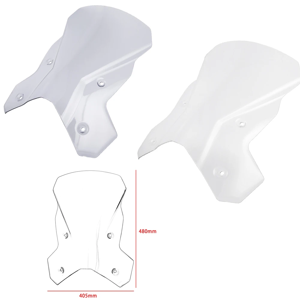 

For 1090 ADV 1290 Super Adventure R/S/T 2017 2018 2019 2020 Motorbike Windscreen Windshield Deflector with Mounting Bracket