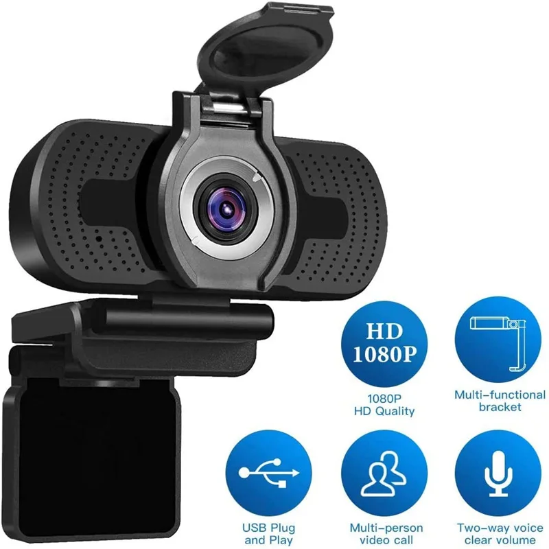 Universal Webcam Lens Cap Dust Cover for Logitech HD Pro C920 C922 C930E Protects Accessories | Электроника