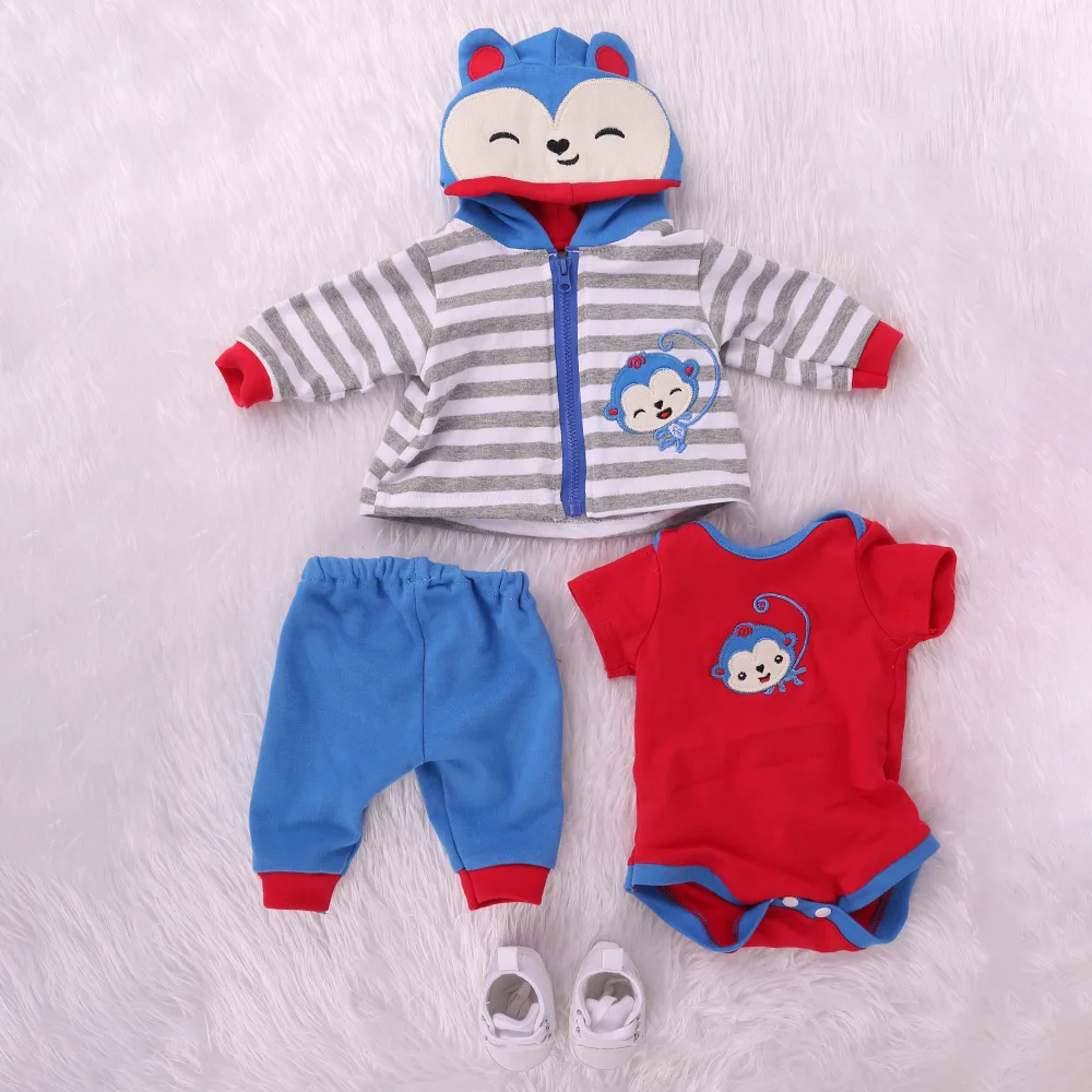 Милые мягкие силиконовые куклы Новорожденные 48 см очаровательные игрушки