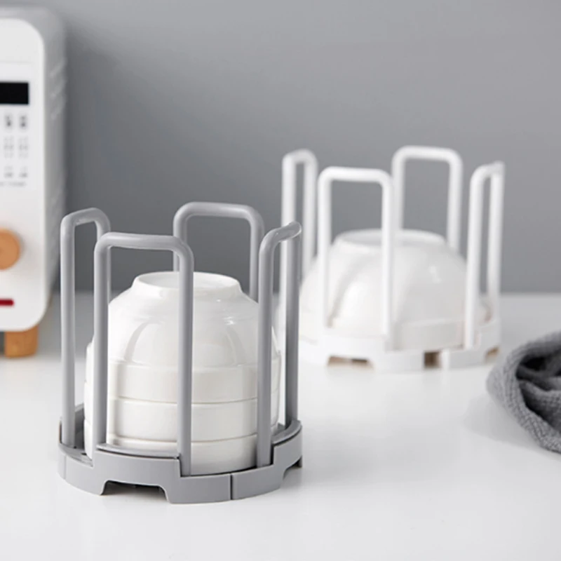 Кухонная столовая посуда миска держатель пластинчатая Стоковая стойка Подставка для хранения посуды