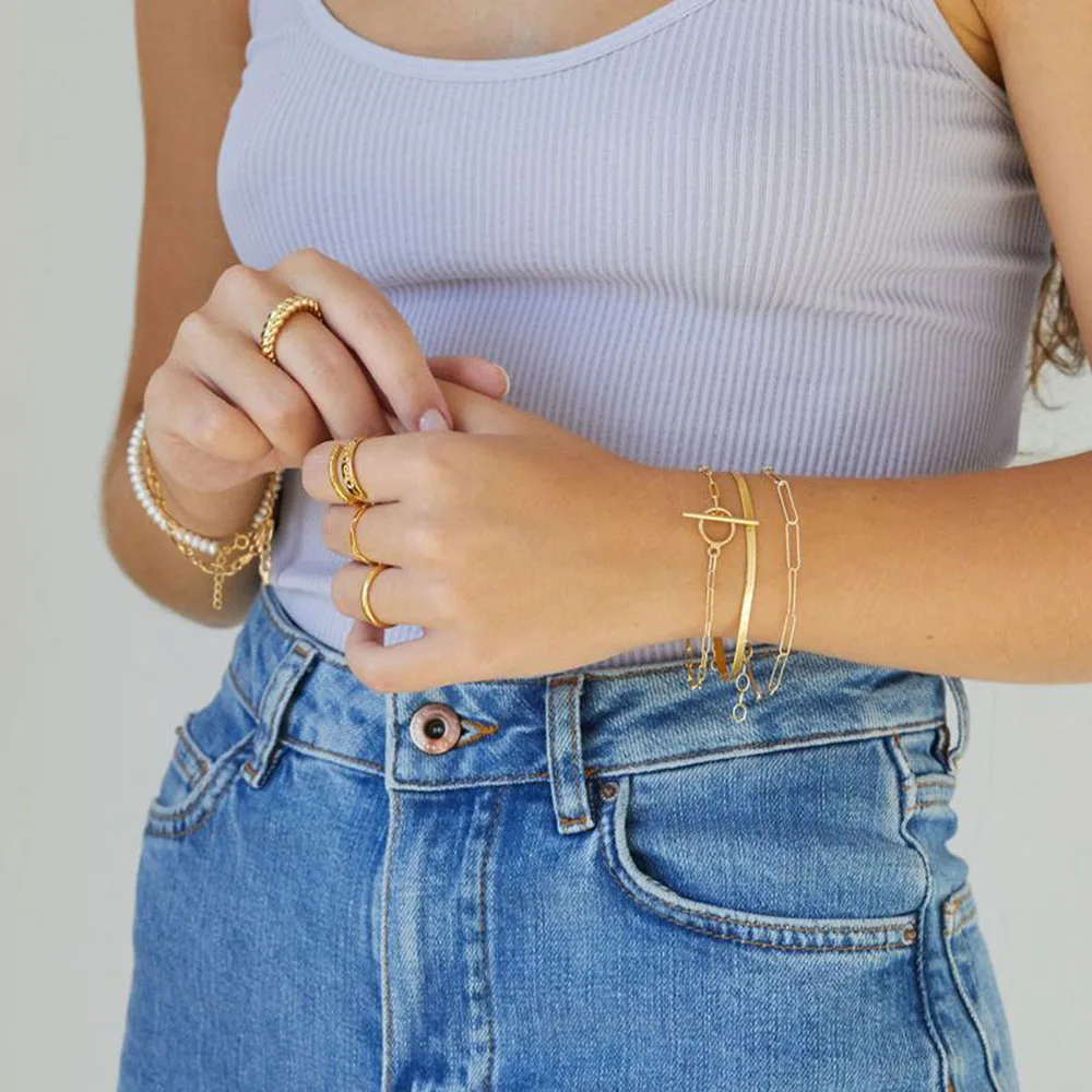 Дизайнерский оригинальный квадратный шелковый браслет-цепочка 2020 простая