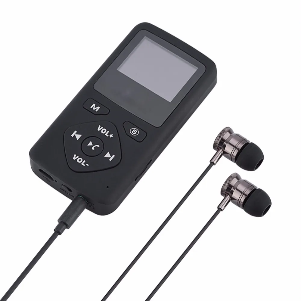 Портативный карманный цифровой радиоприемник DAB/DAB + Bluetooth 4 0 ЖК-экран плееры с