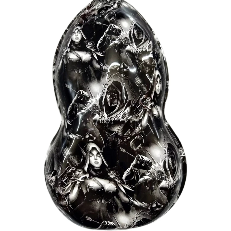 

Free shipping 0.5M Width DIY Hydro Dipping Film Skull Design Aquadip Film Liquid Print WDF1495