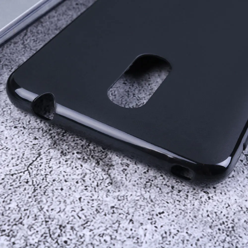 

ROEMI For Alcatel 1 2019 Soft Matte Pudding TPU Anti-fingerprint ,waterproof Soft Silicone Gel Cover Pure black super good feel