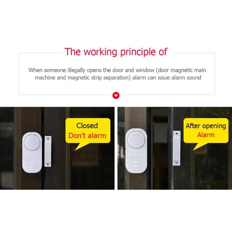 Беспроводной смарт детектор открытия/закрытия окон и дверей охранная