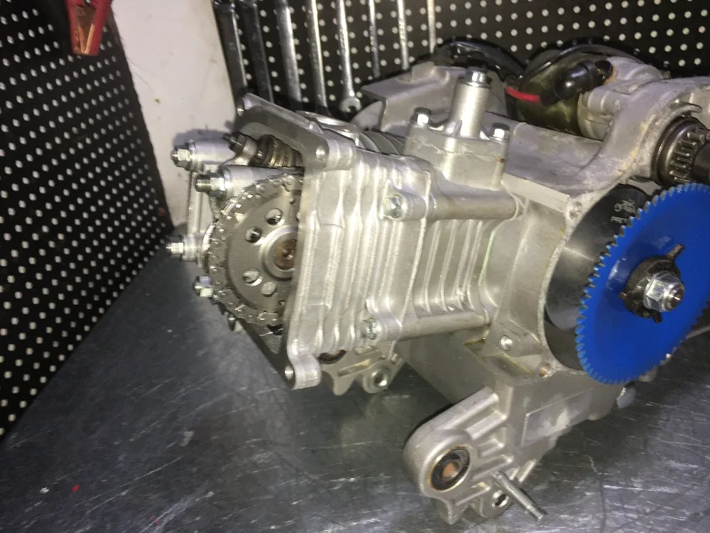 Комплект двигателя 110cc для Kymco 50cc Sym Gy6 80 цилиндр большого диаметра 52 мм поршень распределительного вала a9 колодки сцепления колокол вариатор гонки