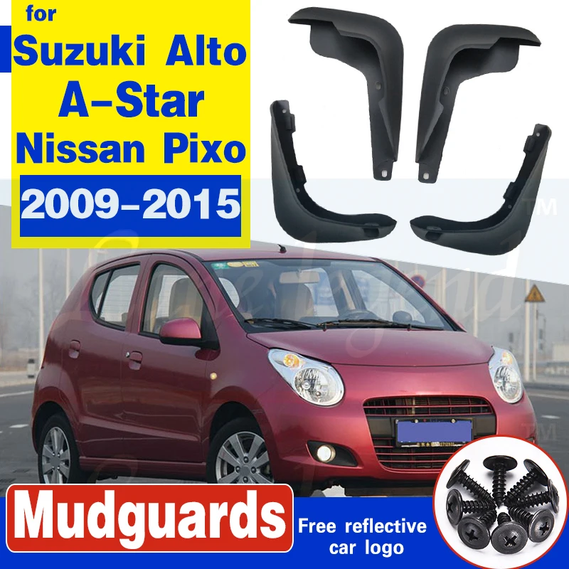 Автомобильные Брызговики для Suzuki Alto / A Star Nissan Pixo 2009 2015 2010 2011 2012 2013 2014|Грязезащита| |
