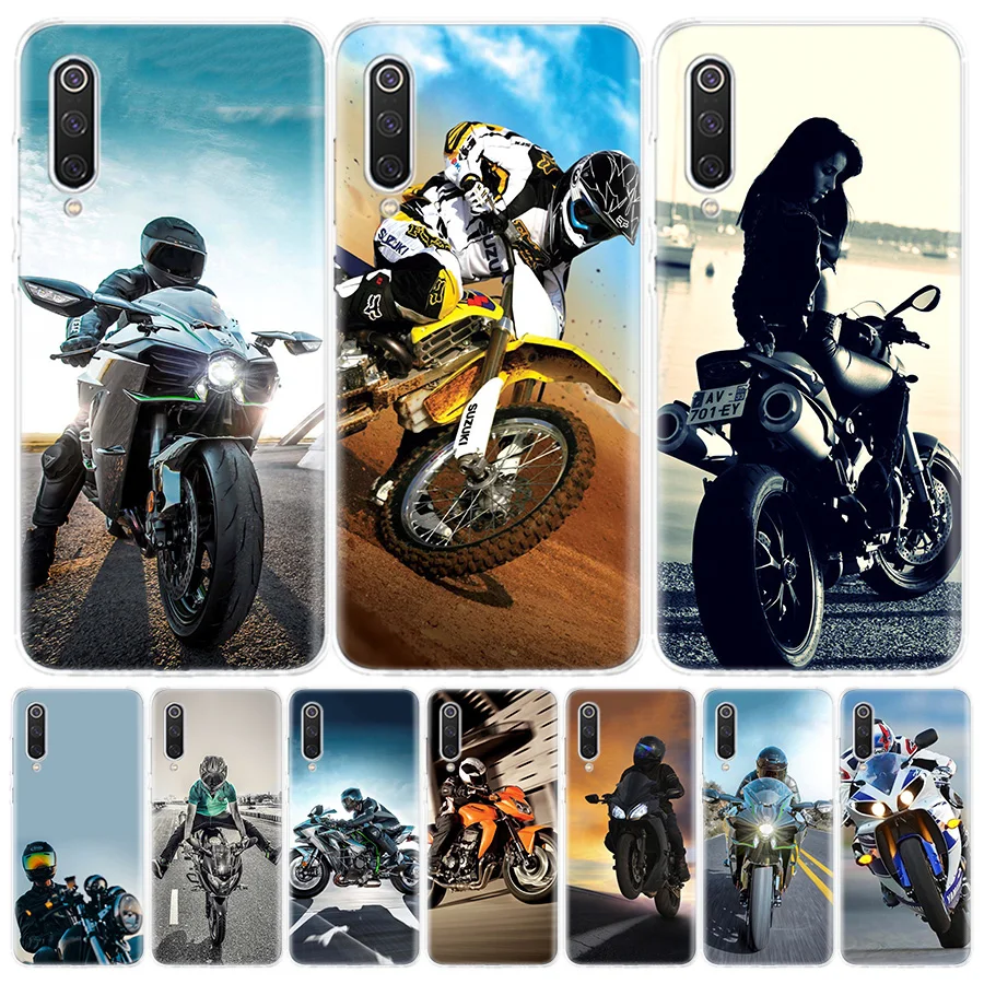 Мотоциклетный спортивный чехол для телефона Moto Cross Xiaomi Redmi Note 9S 8T 8 7 8A 7A 6A 4X S2 MI 10 9 CC9