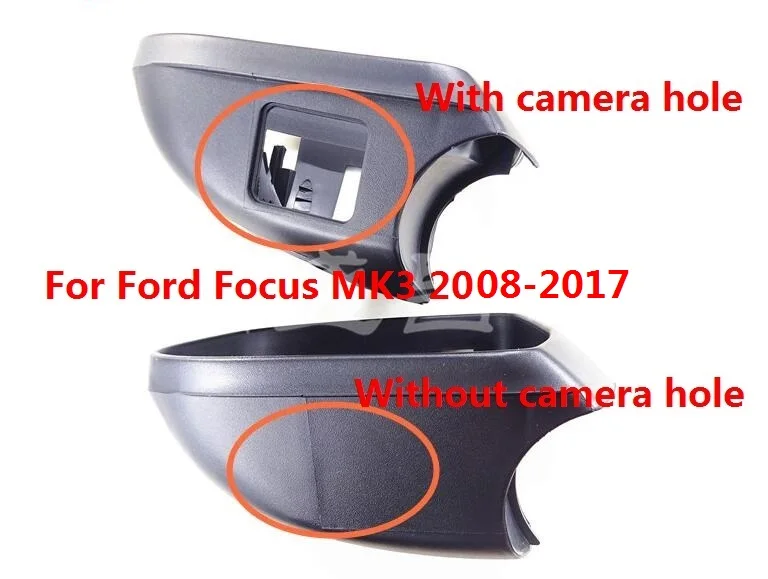 Capqx 1 шт. для Ford Focus 2008- автомобильный внешний зеркальный каркас заднего вида зеркальный протектор заднего вида крышка отделка оболочки капот