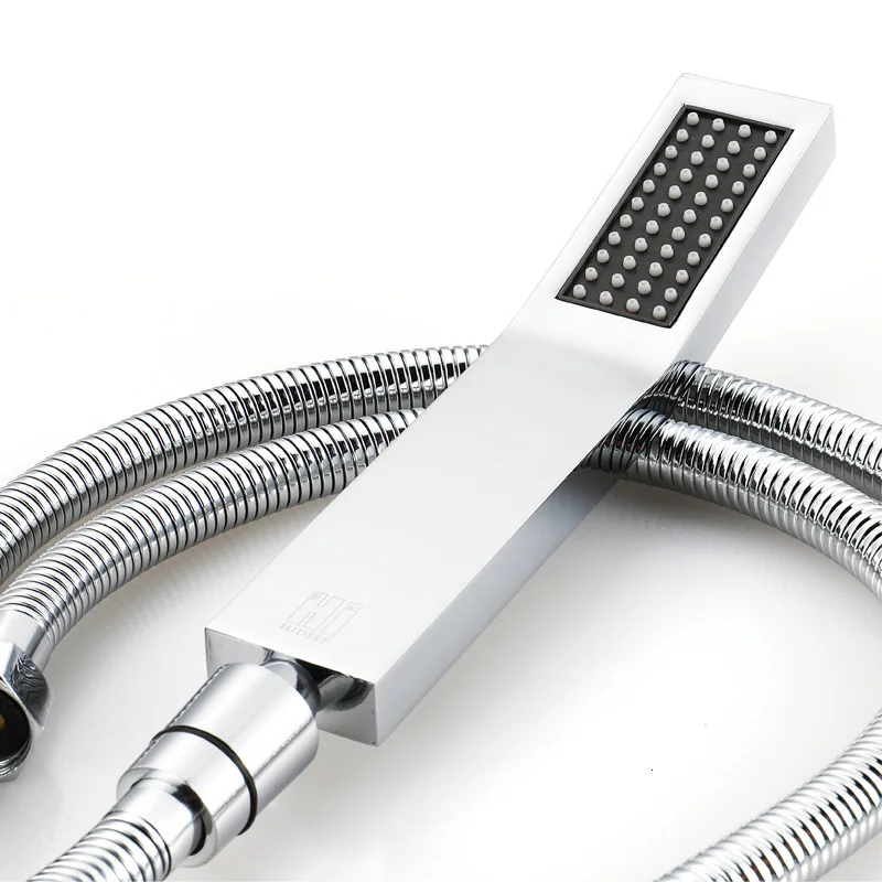 Делюкс душевая игра три функции SUS304 головка на крыше кран горячей и холодной воды